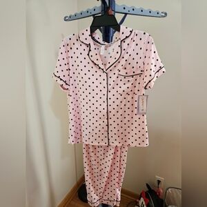 Joy Spun Pink Polka Dot Pajamas